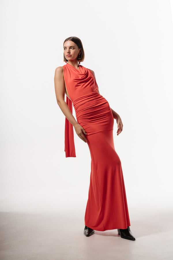 pure ladies dresses 100% Pure Linen Dress/ 1230